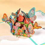 3D Pop Up Butterfly Birthday Cards For Kids Wife Mom Greeting Card Valentines Mothers Day Anniversary All Occasions