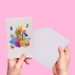 Pop-Up Card Butterflies - 3D Birthday Card For Wife, Girlfriend, Mother, Colleague, Get Well Soon, Wedding, Gift